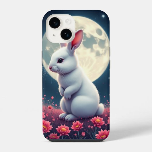 konijn iPhone hoesje (Achterkant)