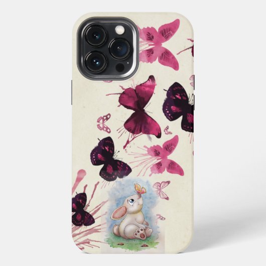 Konijn  iPhone hoesje (Achterkant)