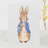 Konijn Kaart (Gele Bloem)