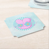 Konijn Kartonnen Onderzetters (Gekanteld)