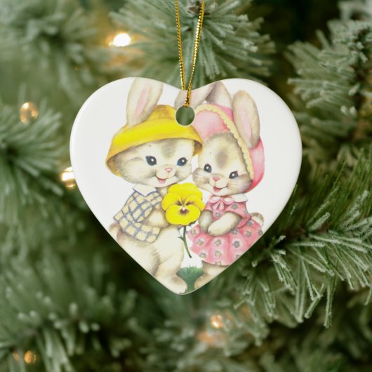 Konijn Keramisch Ornament (Boom)