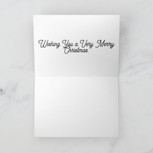 Konijn - Kerst Kaart (Binnen)