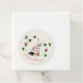 Konijn & klaver bedankjes labels (In situ)