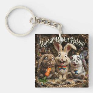 Konijn Konijn Konijn Sleutelhanger