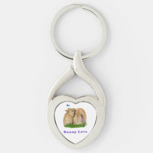 Konijn konijntje sleutelhanger