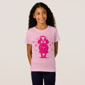 Konijn_Koptelefoon T-shirt (Voorkant volledig)