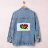 Konijn lente liefde denim jacket (Hangar)