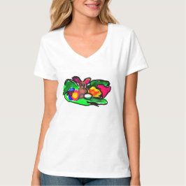 Konijn lente liefde t-shirt