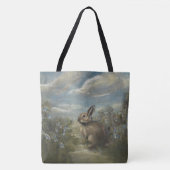 Konijn Lente Op1 Tote Bag (Voorkant)
