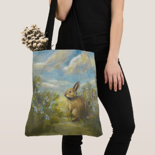 Konijn Lente op2 Tote Bag