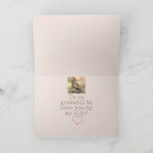 Konijn Liefde Romantische kaart voor geliefde (Binnen)