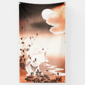 KONIJN & MAAN JAPANSE PRINT VOOR KINDEREN Banner (Verticaal)