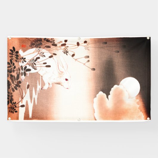 KONIJN & MAAN JAPANSE PRINT VOOR KINDEREN Banner (Horizontaal)