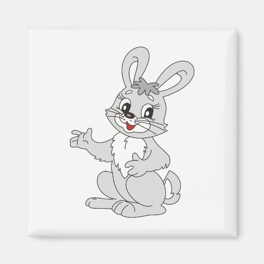 Konijn Magneet (Voorkant)