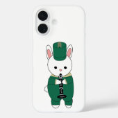 Konijn Marching Band klarinet groen goud Case-Mate iPhone Case (Achterkant)