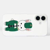 Konijn Marching Band klarinet groen goud Case-Mate iPhone Case (Achterkant (horizontaal))