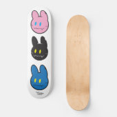 Konijn Mascotte Skateboard (Voorkant)