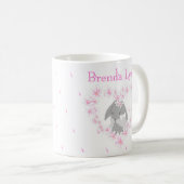Konijn Meisje Roze Koffiemok (Voorkant rechts)