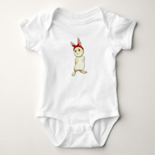 Konijn met Bandana Romper