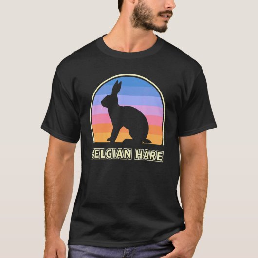 konijn met Belgische hare T-shirt (Voorkant)