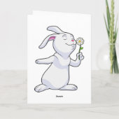 Konijn met Daisy Kaart (Achterkant)