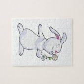 Konijn met Daisy Legpuzzel (Horizontaal)