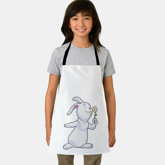 Konijn met Daisy Schort (Insitu)