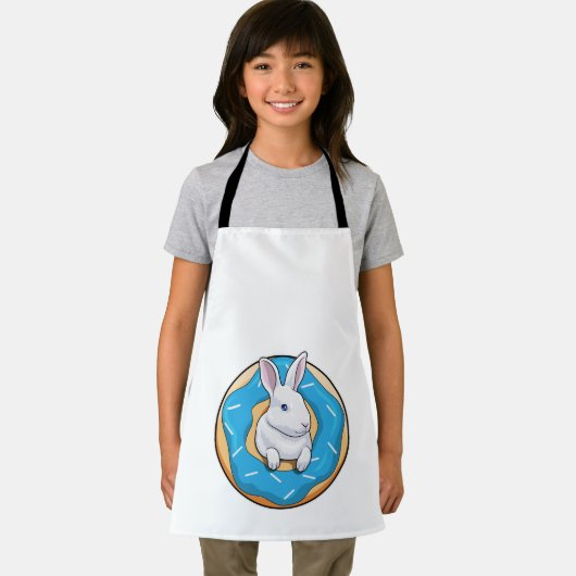 Konijn met Donut Schort (Insitu)