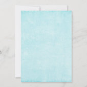 Konijn met een krans van rozen Mooie Pasen Kaart (Achterkant)