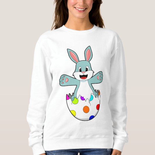 Konijn met eieren trui (Voorkant)