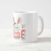 Konijn met Hart Grote Koffiekop (Voorkant rechts)