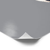 Konijn met hoodie Grappig Cool Dier karakter Perfect Poster (Hoek)