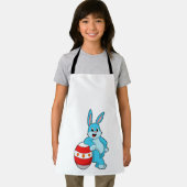 Konijn met paasei schort (Insitu)