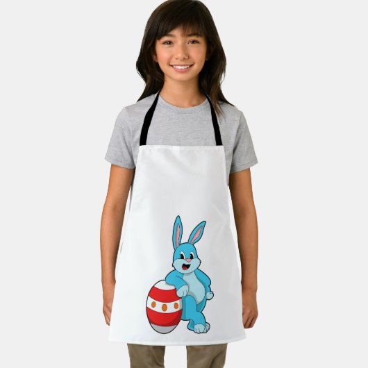 Konijn met paasei schort (Insitu)