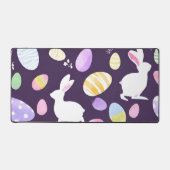 Konijn met paaseieren bureaumat (Voorkant)