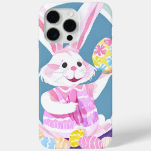 Konijn met paaseieren iPhone 15 pro max hoesje