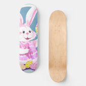 Konijn met paaseieren persoonlijk skateboard (Voorkant)