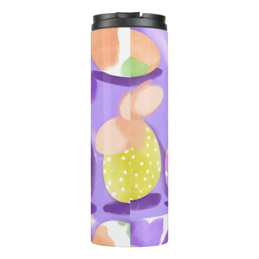 Konijn met paaseieren thermosbeker (Achterkant)