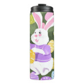Konijn met paaseieren thermosbeker (Voorkant)