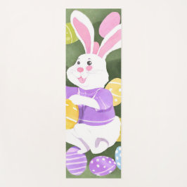 Konijn met paaseieren yogamat