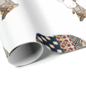 Konijn met paraplu inpakpapier (Rol Hoek)