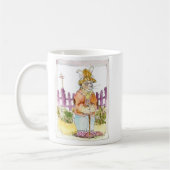 Konijn met riet koffiemok (Links)