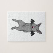 Konijn met vleugelvleugel legpuzzel (Horizontaal)