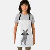 Konijn met vleugelvleugel schort (Insitu)