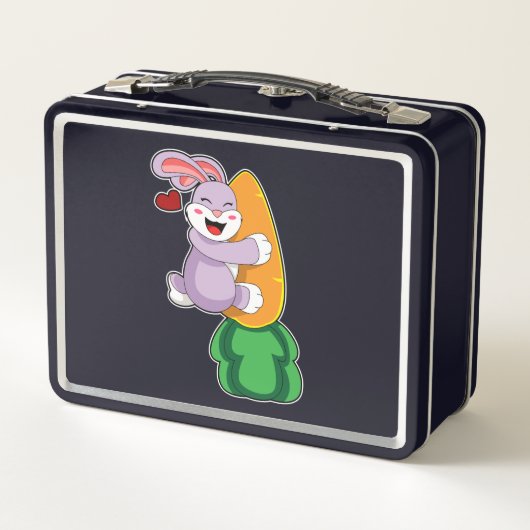 Konijn met wortel (Achterkant)