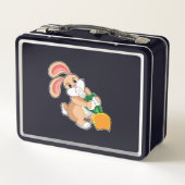 Konijn met wortel (Achterkant)