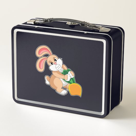 Konijn met wortel (Achterkant)