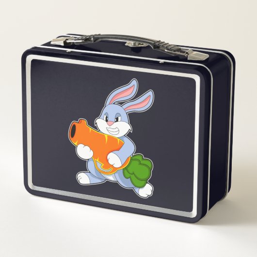 Konijn met wortel (Achterkant)