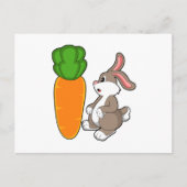 Konijn met wortel (2).PNG Briefkaart (Voorkant)