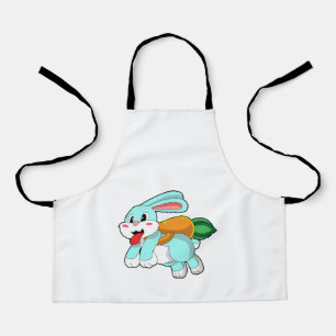 Konijn met wortel als Rocket Schort